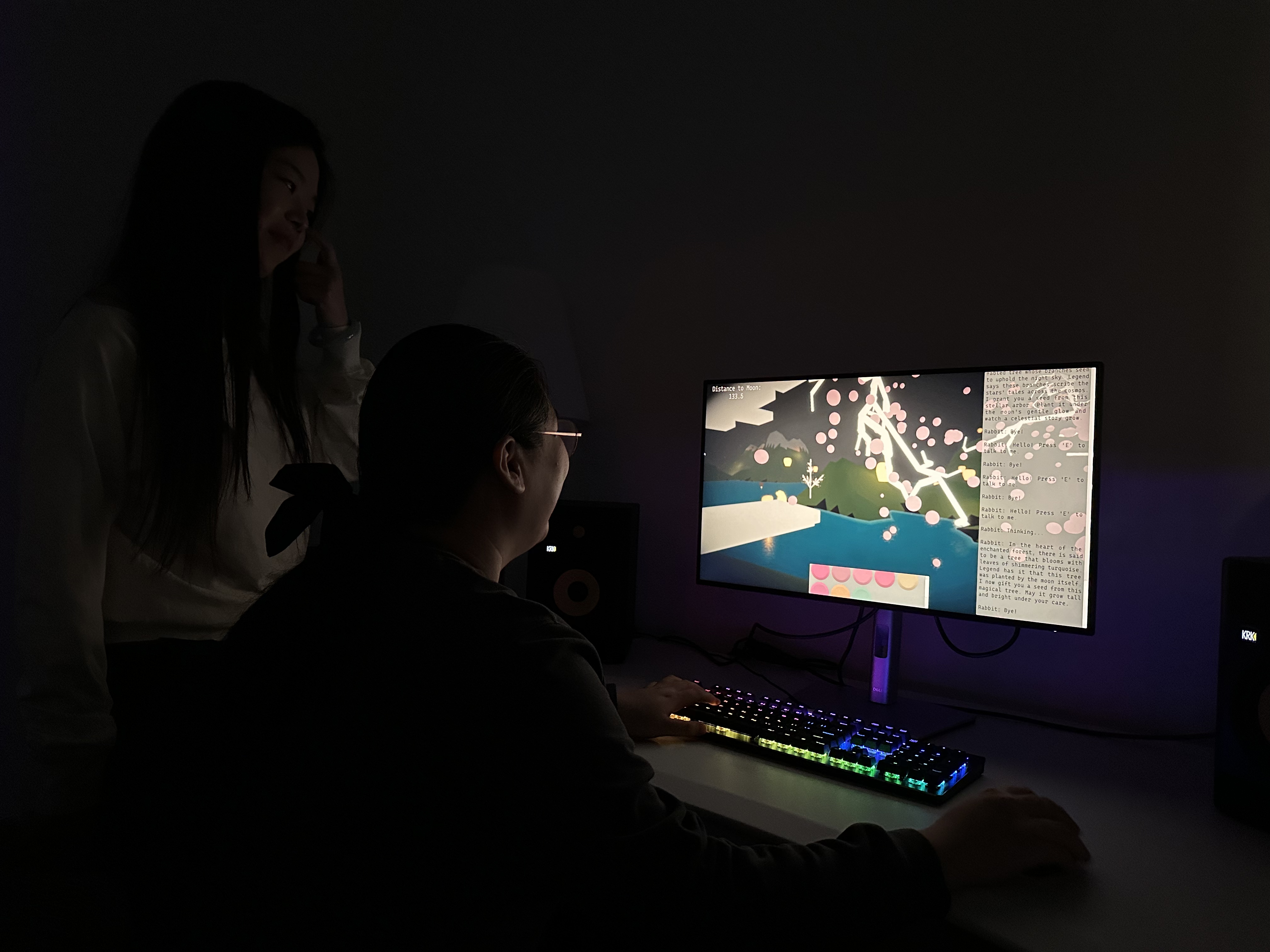 Photo 1 from Hearing the Forest project playtesting.